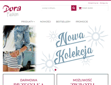 Tablet Screenshot of dora-fashion.pl